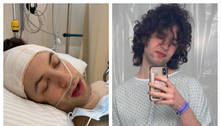 Lucas Jagger, filho de Luciana Gimenez, passa por cirurgia em SP