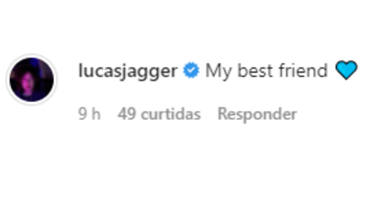 Mensagem do irmão Lucas Jagger