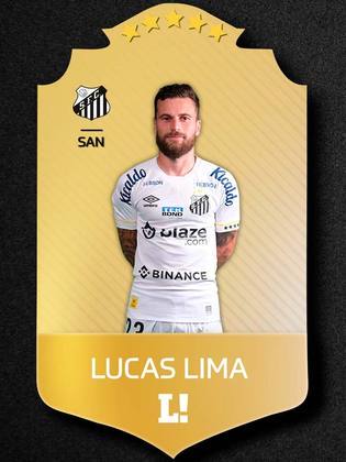 Lucas Lima - 4,5 - Partida apagada, sem criatividade e pouco participativo.