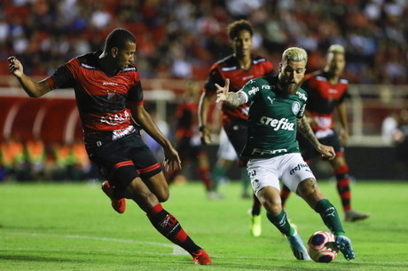 Lucas Lima foi um dos destaques do Palmeiras em Itu