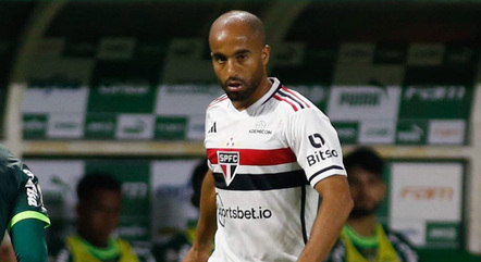 Lucas Moura em Palmeiras X São Paulo