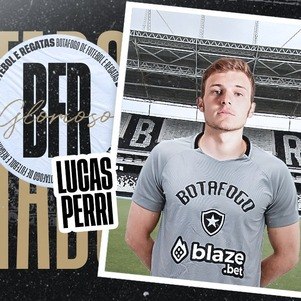 Lucas Perri assinou com o Botafogo até o fim de 2025