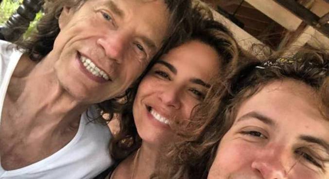 Luciana Gimenez deseja melhoras ao ex Mick Jagger após revelação de Covid-19