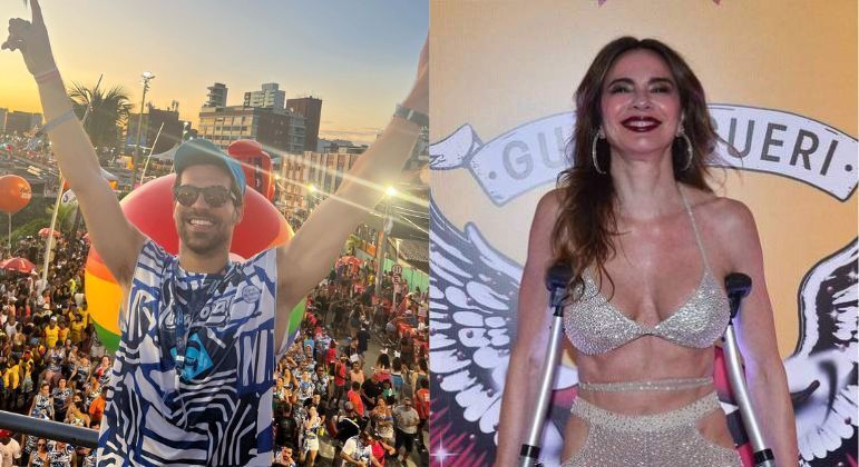 Luciana Gimenez vai passar o Carnaval em São Paulo e Renato Breia em Salvador
