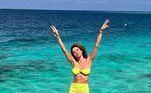 Depois de uma temporada recente em Ibiza, Luciana Gimenez está curtindo férias nas Maldivas. A apresentadora, que está nas ilhas paradisíacas há três dias, tem compartilhado fotos da viagem nas redes sociais 