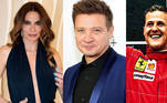 2023 começou com dois acidentes graves na neve envolvendo famosos. Mas a apresentadora Luciana Gimenez e o ator Jeremy Renner não foram os primeiros a se machucar na neve. Outros acidentes aconteceram nos últimos anos, resultando até em mortes. O R7 mostra agora sete famosos que sofreram acidentes na neve:
