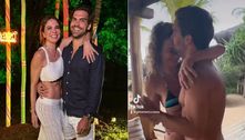 Luciana Gimenez posta homenagem e vídeo com o namorado após boatos de término