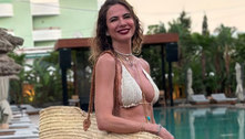 De férias, Luciana Gimenez surge com bolsa gigantesca e fãs reagem: 'Não acredito' 