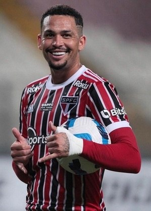 Luciano, do São Paulo. Time disputa a Sul-Americana