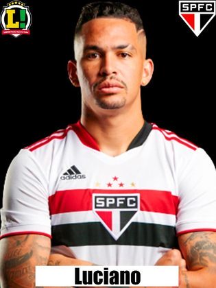 Luciano: 6,5 - Ajudou na construção da jogada que gerou o primeiro gol do São Paulo. Durante boa parte do jogo, sentiu dificuldades para finalizar, perdendo uma grande chance no segundo gol. Mas mesmo assim, marcou o terceiro gol do Tricolor.