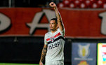 Luciano - o atacante de 28 anos tem contrato com o São Paulo até dezembro de 2022.