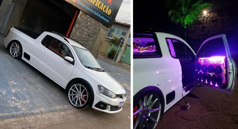 Carros Esport: Fotos Saveiro Rebaixada Com som tunado.