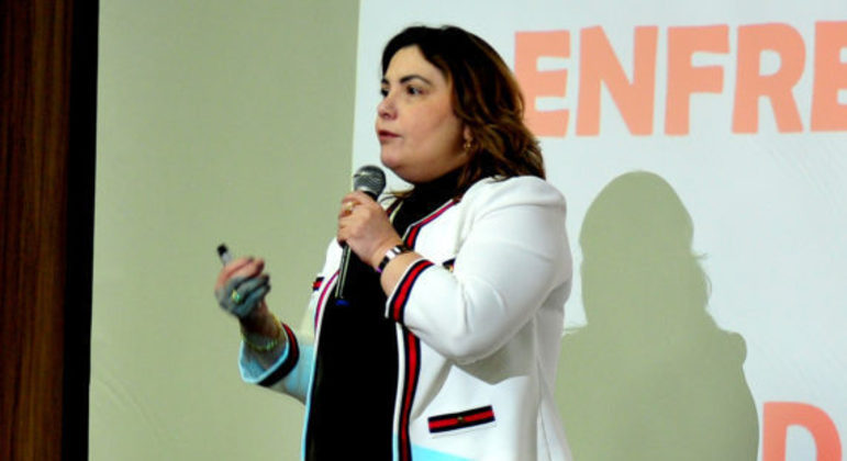Lucilene Queiroz é a atual vice-presidente do Instituto de Gestão Estratégia de Saúde do DF