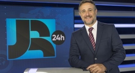 Lucio Sturm é um dos apresentadores do Boletim JR 24 Horas