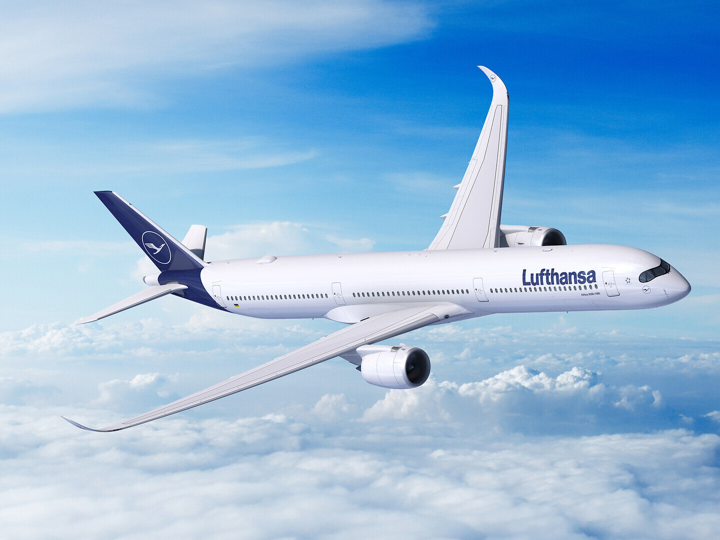 Lufthansa: encomenda de 10 Airbus A350-1000s e 5 Airbus A350-900s