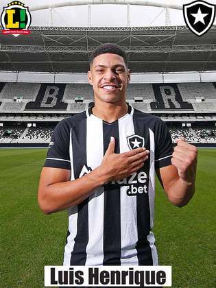 LUÍS HENRIQUE - 4,5 - Ainda não justificou o investimento e a confiança do Botafogo. Mais um jogo em que não consegue mostrar nada de interessante. 