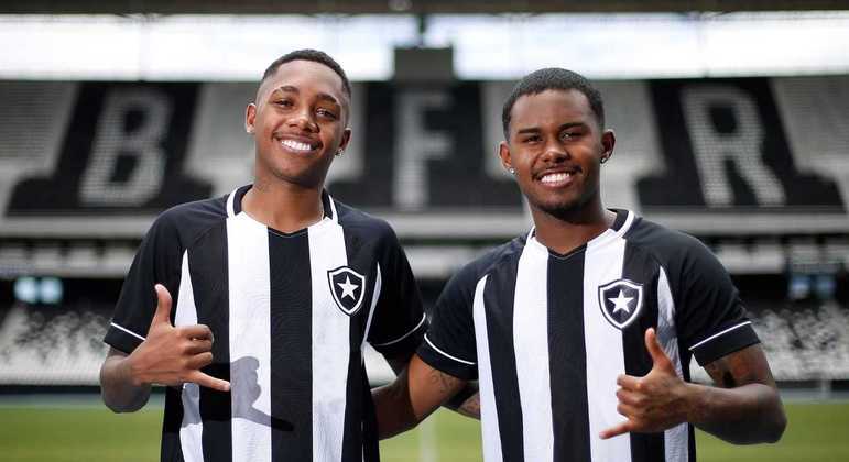 Luis Phelipe e Eduardo Jesus, novos reforços do Botafogo