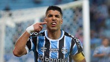 Suárez brilha, Grêmio vence o América-MG de virada e se firma no G4 do Brasileirão