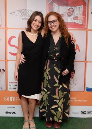 Luísa Arraes e Débora Lamm: parceria no teatro