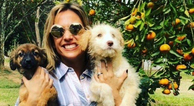 A ativista Luisa Mell, responsável pela divulgação dos vídeos da agressão em Osasco