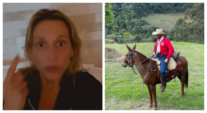 Luisa criticou Zé Neto por escolher andar mais de 1.000 km montado em um burro
