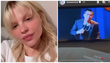Luísa Sonza posta vídeo assistindo ao show de Whindersson e web reage: 'Ainda shippo' 