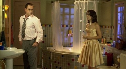 Luiz Fernando Guimarães e Fernanda Torres em cena de "Os Normais"