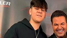 Enteado de Eduardo Costa parabeniza sertanejo pelo Dia dos Pais: 'Cuida da gente como filho'