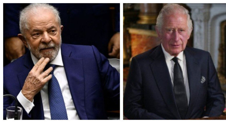 Luiz Inácio Lula da Silva e rei Charles 3º conversaram por telefone nesta segunda (6)