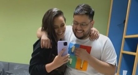Luiza fez homenagem a Maurílio na web