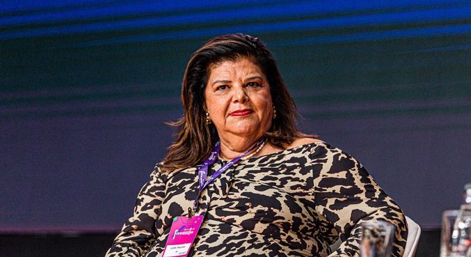 A empresária  Luiza Helena Trajano, que deixou a lista de bilionários da Forbes