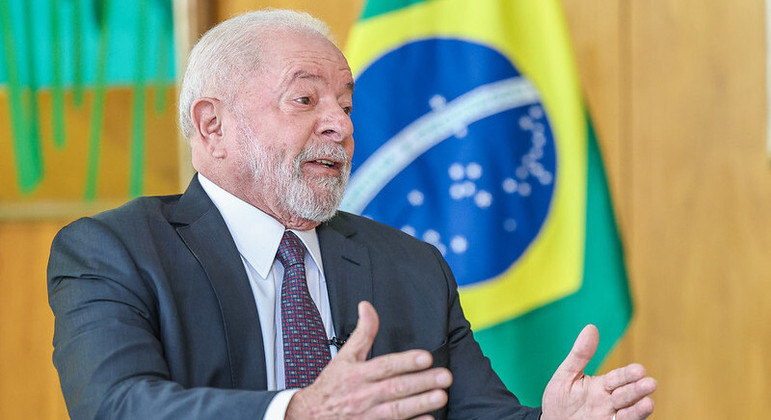 Presidente Luiz Inácio Lula da Silva (PT) no Palácio do Planalto