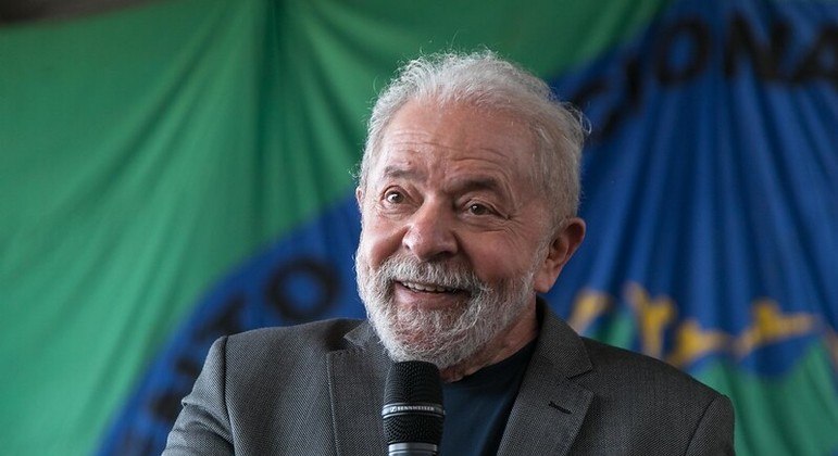 O presidente diplomado, Luiz Inácio Lula da Silva (PT), durante evento