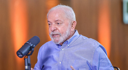 Lula justificou números durante entrevista
