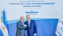 Lula diz que ameaça da UE ao Mercosul é ‘inaceitável’; presidente argentino quer acordo 'equilibrado'