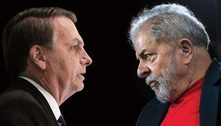 Lula sustenta vantagem de 12 pontos à frente de Bolsonaro, aponta pesquisa