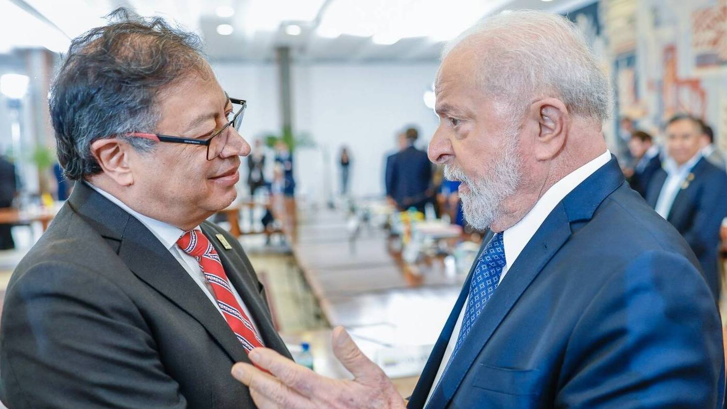 Em viagem à Colômbia, Lula deve discutir situação da Venezuela com presidente Gustavo Petro