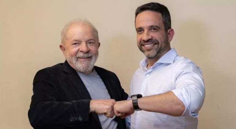 O presidente Luiz Inácio Lula da Silva (PT) e o governador de Alagoas, Paulo Dantas (MDB)
