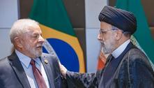 Em reunião com Lula, presidente do Irã diz querer ampliar relações comerciais com Brasil 