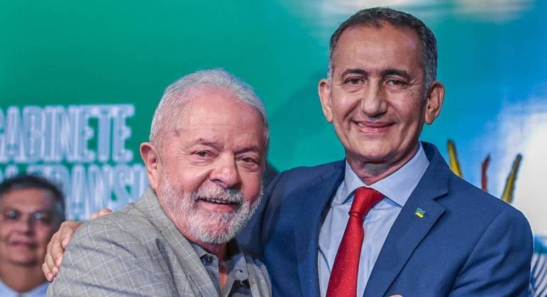 Lula e Waldez Goés, após nomeação para o Ministério do Desenvolvimento Regional