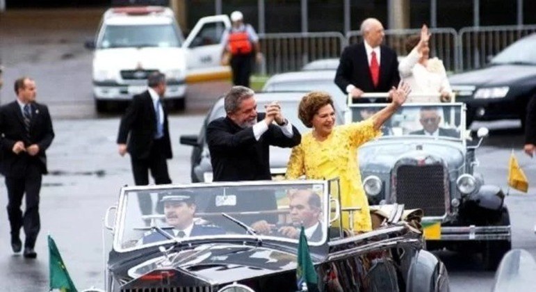 Lula em cerimônia de posse em 2007