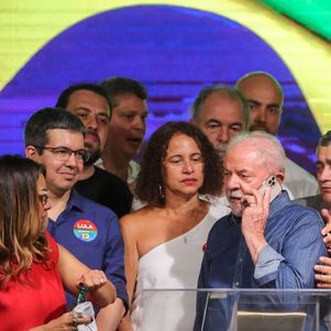 O presidente da República eleito Luiz Inácio Lula da Silva (PT)