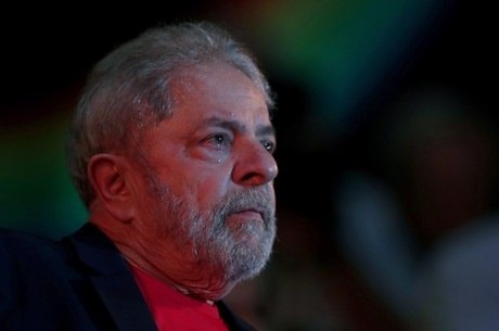 O ex-presidente Lula, preso há um ano na PF de Curitiba