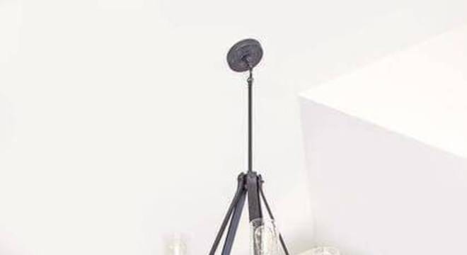 lustres modernos - lustre moderno de metal 