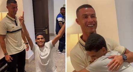 Luva vai batizar o filho com o nome de Cristiano Ronaldo