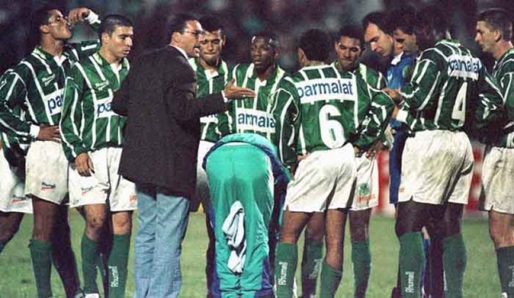Luxa retornou ao Palmeiras em 96 e levou a equipe ao título paulista, evidenciando o famoso  