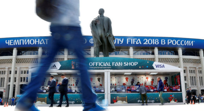 Estádio Luzhniki recebe nesta quinta-feira (14), às 12 horas, Rússia e Arábia Saudita