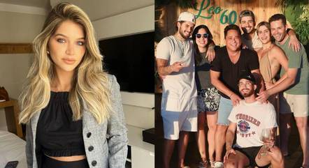 Lyandra Costa; Leonardo e filhos