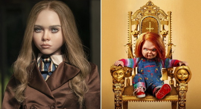 M3GAN e Chucky trocaram farpas nas redes sociais, tudo em tom de humor 