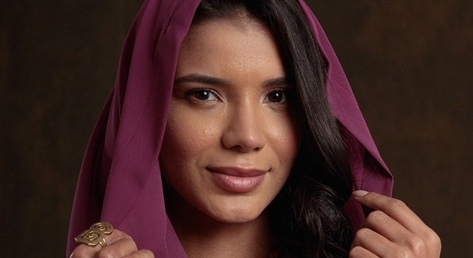 Jakelyne Oliveira interpreta Maaca em Reis — A Conquista